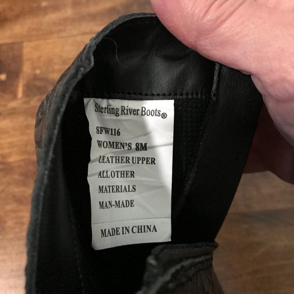 Sterling River Black/Grey Ankle Boots for Women - Picture 8 of 8